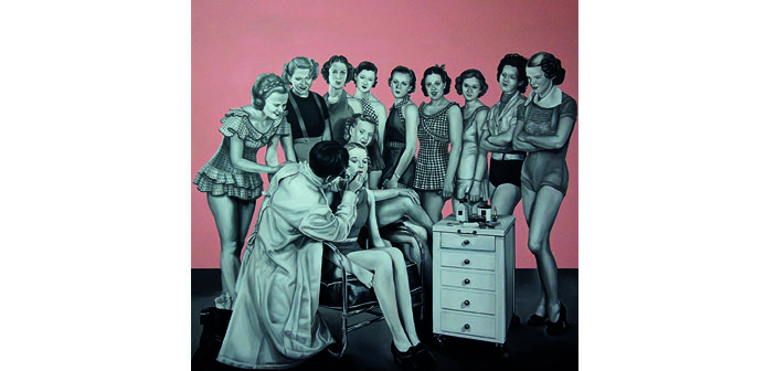 Uşaklıgil’in ‘Mutlu Kalabalıklar’ı Galeri 77’de